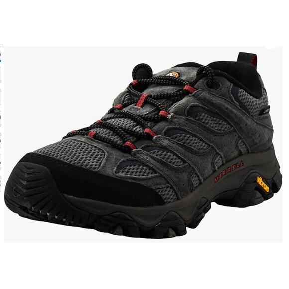 Merrell Men's Moab 3 Waterproof Hiking Shoe, Beluga, 12 Wide - Picture 1 of 8